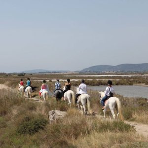 balade à cheval à Villeneuve-lès-Maguelone